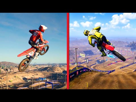 MX vs ATV Legends vs MX vs ATV All Out | Direct Comparison