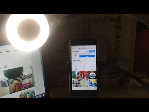 Lampada selfie, per riprese video con supporto cellulare, alimentazione USB