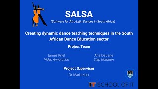 SALSA - Software for Afro-Latin Dances in South Africa