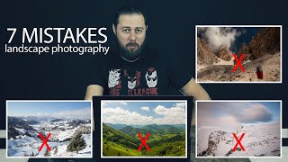 7 Photography Mistakes I see at Beginner Landscape Photographers