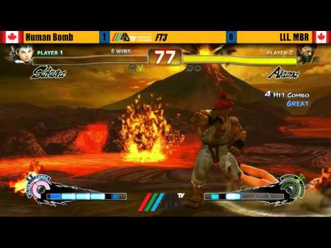 Human Bomb (SAK) vs. LLL. MBR (AK) FT3 - Canada Cup Gaming 2012 VIP Room