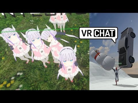 [VRChat] Run in With a Kanna Gang, and Some Sled Hill Shenanigans (Ep 4)