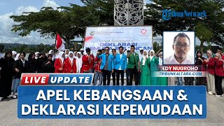 KNPI Bulungan Gelar Apel Kebangsaan, Nyalakan Semangat Sumpah Pemuda di Tugu Cinta Damai