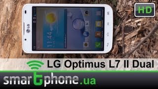 LG P715 Optimus L7 II Dual (White) - відео 1