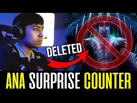 ANA Surprise Last Pick - Countering TERRORBLADE Carry DOTA 2