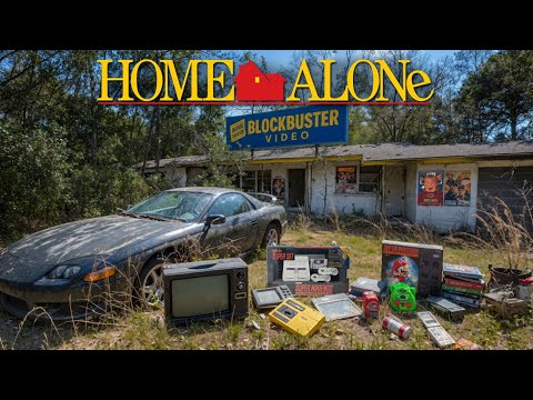 The Abandoned HOME ALONE House - 90s Time Capsule Full of Video Games,VHS and Retro Nostalgia