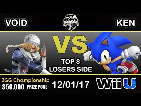2GGC - CLG | VoiD (Sheik) Vs. KEN (Sonic) Top 8 Losers Side