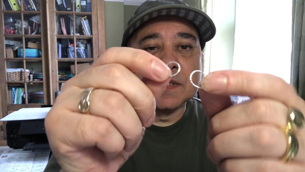 How I Gold plate sleeper earrings