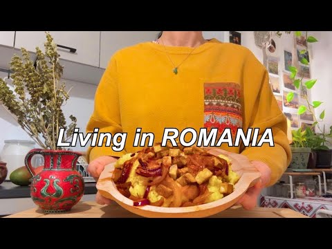Life in ROMANIA: Slow Winter days at Home, Cooking and Eating Vlog