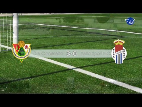 Goles: CP Cacereño - Peña Sport FC (2ª'B' Gr.I 15/16)
