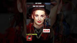 Boy George THEN AND NOW #shorts #musician #cultureclub #karmachameleon
