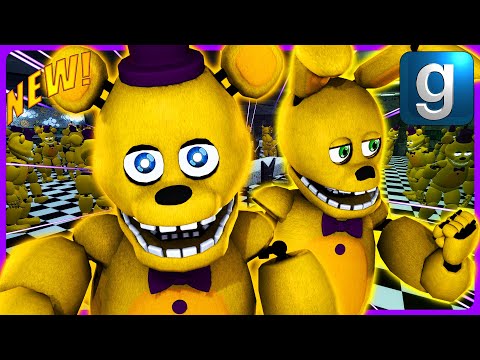 Gmod FNAF | Review | Brand New Those Nights at Fredbear's Pill Pack! [Part 2]