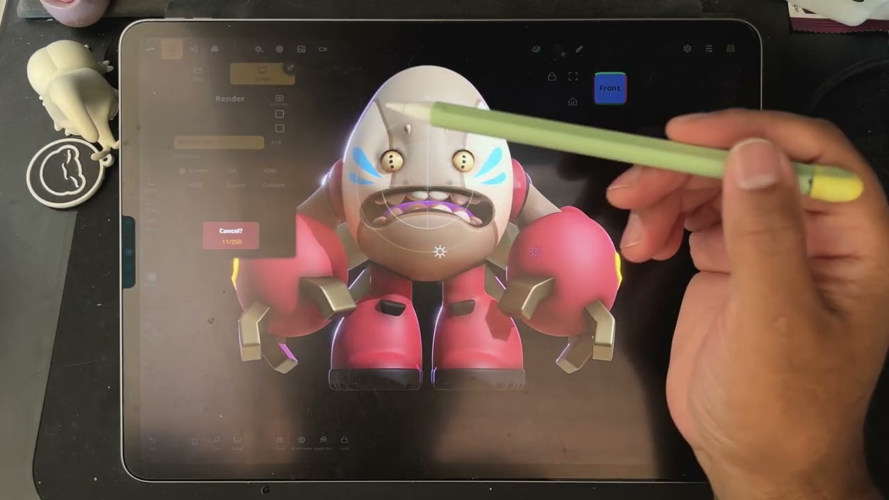 We're living in the future 🤯  | 3D Sculpting Demo with Nomad Sculpt