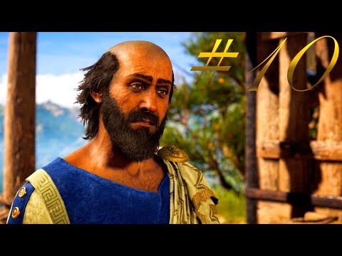 ASSASSIN'S CREED ODYSSEY Walkthrough Xbox One X Gameplay Part 10 - HIPPOCRATES!  (AC Odyssey)
