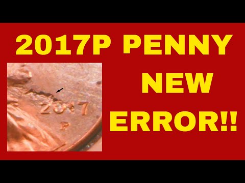 MAJOR NEW ERROR FIND ON 2017P PENNY!! CHECK YOUR CHANGE!! RARE ERROR PENNIES TO LOOK FOR!