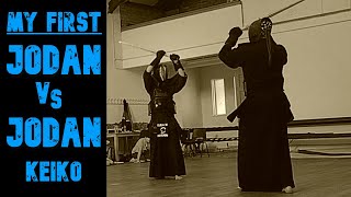 My first Keiko with another Jodan ( Kendo Training )