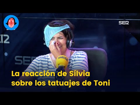 La reacción de Sílvia Abril a los tatuajes de Toni Acosta