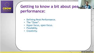 אימון מנטלי | peak performance