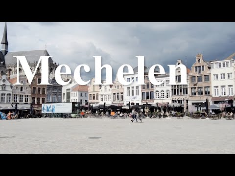🇧🇪Mechelen, Belgium🇧🇪  4K City Walk