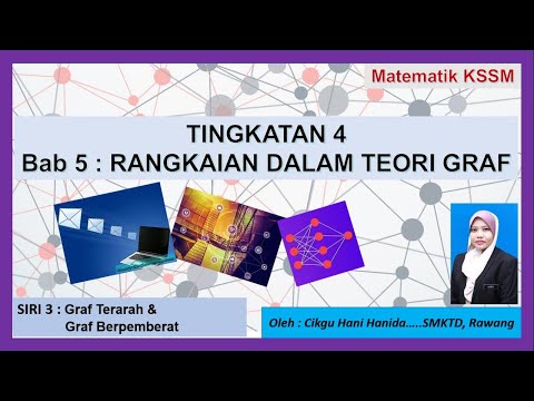 Cikgu Hani Mengajar Online RANGKAIAN DALAM TEORI GRAF Siri 3 (Remote Learning) #cikgooTUBE