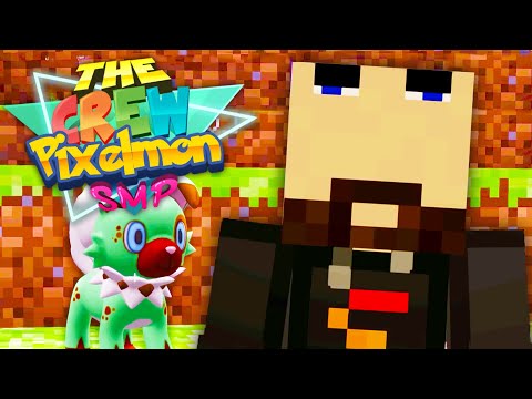Fighting Gym! - The Crew Pixelmon SMP Episode 53 (Minecraft Pokemon Mod!)