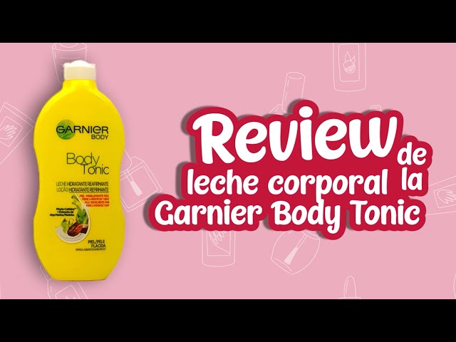 Vídeo relacionado con Garnier Body Tonic Reafirmante algas cafeína loción hidratante, 400 ml, 1-pack (Paquete de 2)