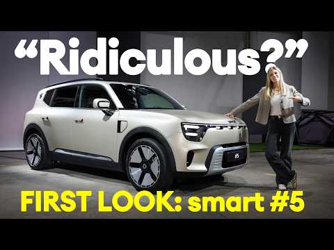 FIRST LOOK: smart #5 - an SUV too far or stroke of genius?