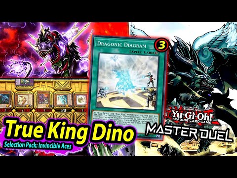BYE EXTRA DECK! True King Dino DECK | Master Duel RANKED