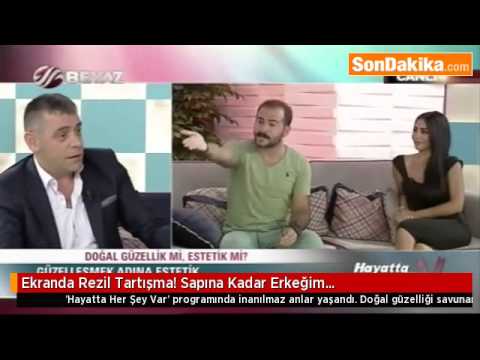 Ekranda İlginç Tartışma “Sapına Kadar Erkeğim“