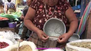 preview picture of video 'In the market, Santiago Atitlan, Guatemala'