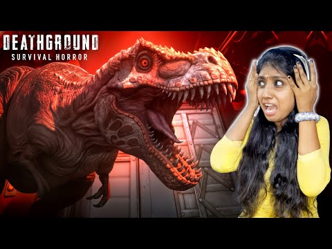 A Giant Dinosaur Tried To Eat Me Alive 😨 - New Death Ground Horror Game!