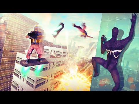 Spider Superhero Fly Simulator - Android Gameplay