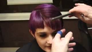 how to Cut and style Short Hair by leading Irish stylist Fran Smith