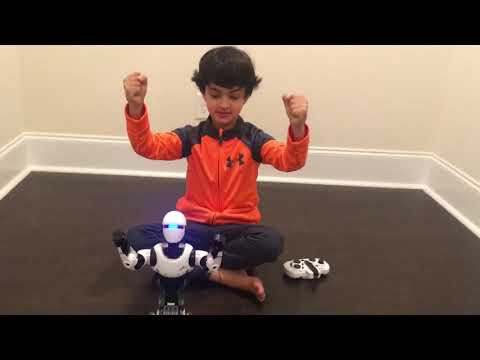 Kids( Ayushman  favorite toys Op One robot)