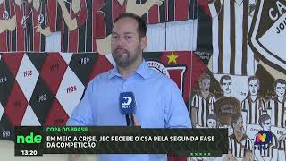 Joinville estreia na Copa do Brasil em meio à crise