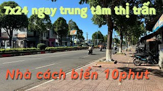 BÁN NHÀ 2 MT TRUNG TÂM THỊ TRẤN ĐĐ BRVT