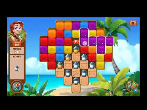 Lost Island Blast Adventure Level 307 NO BOOSTERS - A S GAMING