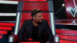 Kaity Dunstan, Brand new key. The Voice-2, Au.