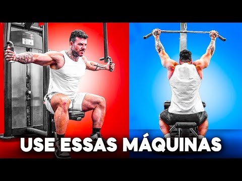6 Máquinas Que Você PRECISA USAR na Academia!