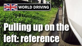 How to pull up on the left perfectly in a car - Learning to drive