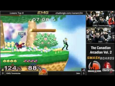 Canadian Arcadian Vol. 2 - Losers Top 8 - EMG|T.O. Joe vs. Dshi