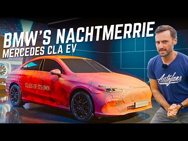 BMW's nachtmerrie? | Mercedes CLA op het Autosalon van Brussel 2025