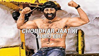 Choudhar Jaat Ki ( Sunny Deol Si Body Re) - Raju P