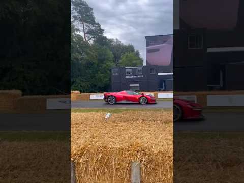 Ferrari SP3, KC23, 812 TDF, FXXK at the Goodwood Festival of Speed #ferrari #sp3 #kc23  #812tdf #fos