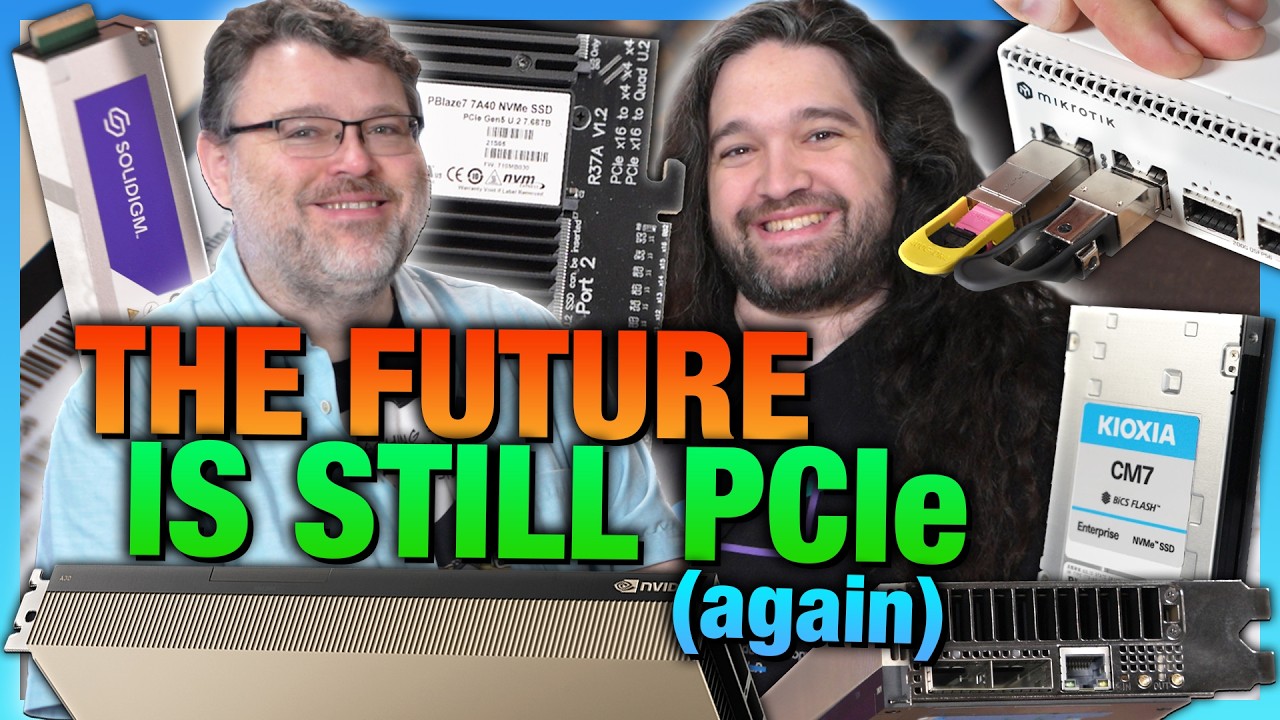 PCIe Gen 6 is… Abnormal | The Future is PCIe (Part 3), ft. Wendell of Level1 Techs