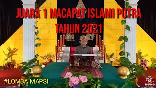 Download lagu JUARA 1 MACAPAT ISLAMI PUTRA #Lombamapsi tahun 2021 | Jagad Hd mp3