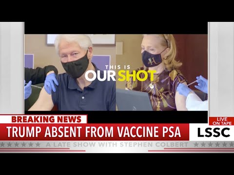 我們的前總統其實是在那個疫苗公益廣告中的 (Our Former President Actually Was In That Vaccine PSA)