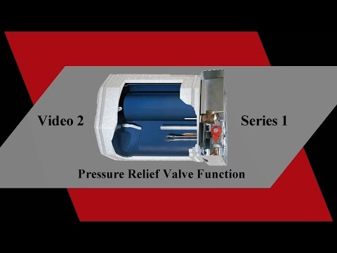 RV Water Heater Pressure Relief Valve Function - Suburban  Water Heater Series 1 Video 2
