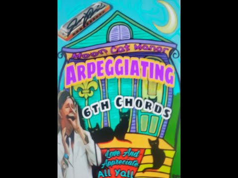 Blues/Jazz Walking Bass Line or 6th Chord Arpeggios