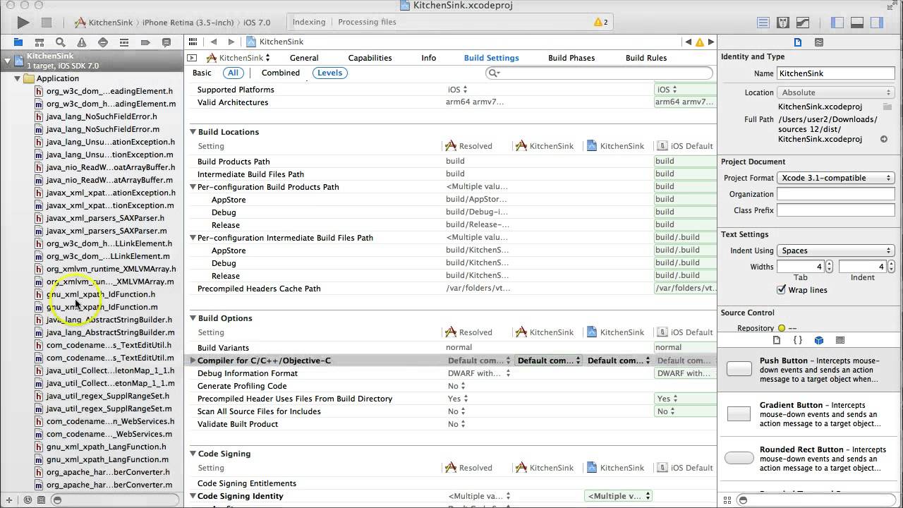 Codename One Include Sources Tutorial